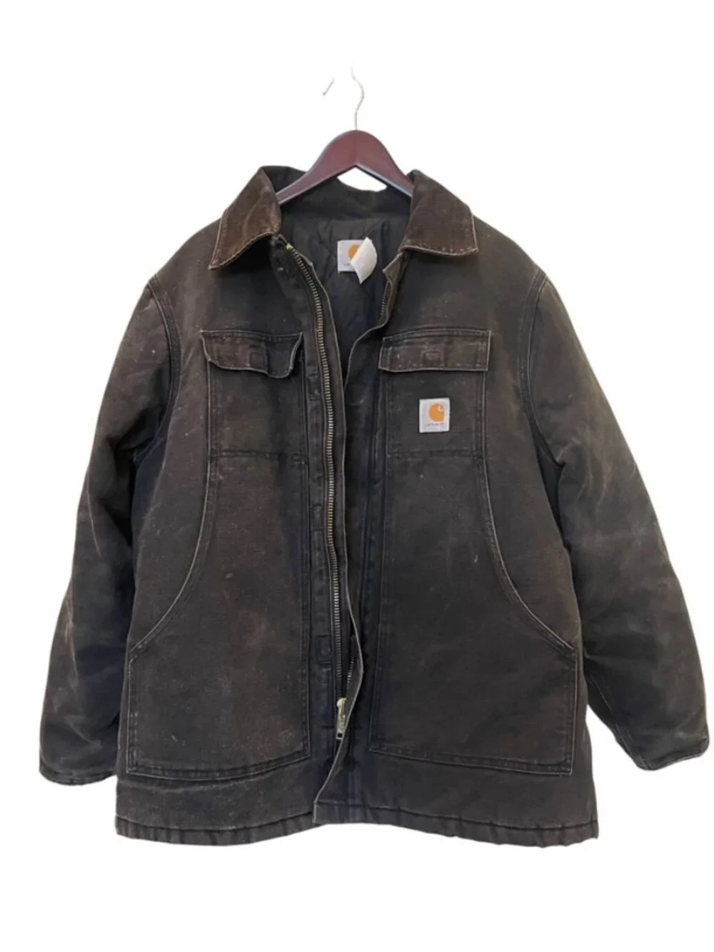 Carhartt Full Swing® Relaxed Fit Washed Duck Insulated Traditional Coat X-Large